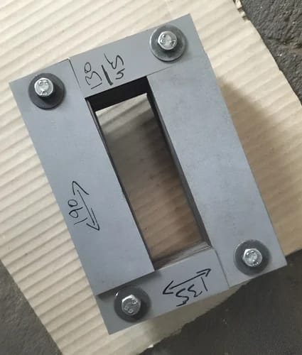 Transformer window core lamination component